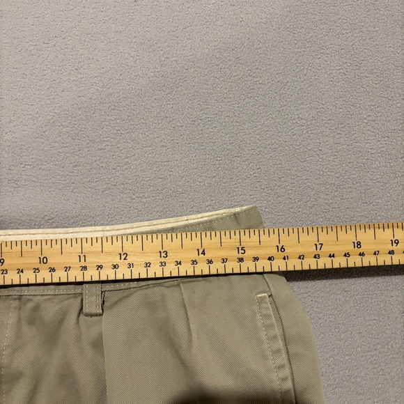 Polo Golf Ralph Lauren Chino Pants 32x32 31x27 Pleated Preppy Academia Business - Picture 4 of 9